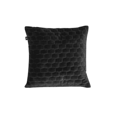 Sierkussen PT Living Luxurious Padded Velvet Black