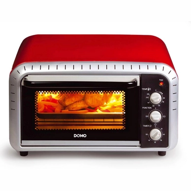 Bak- en grilloven Domo DO430GO Rood