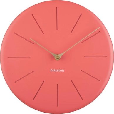 Klok Karlsson Sole Station Polyresin Matt Coral Pink 25 cm