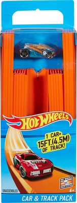 Hot Wheels Track Builder: Rechte banen (GLD49/GLD47)