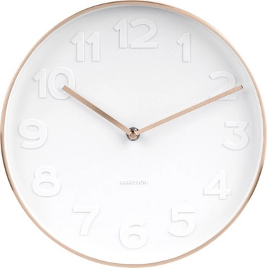 Klok Karlsson Mr. White Brushed Copper 27,5 cm