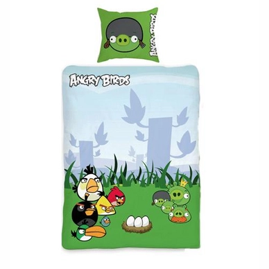 Dekbedovertrek Angry Birds Nest Katoen