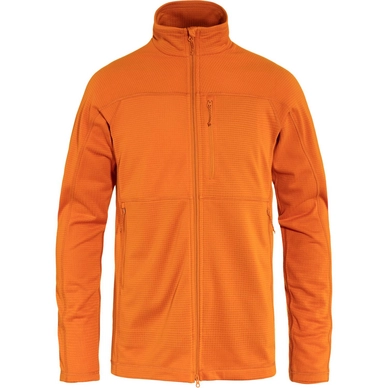 Gilet Fjallraven Men Abisko Lite Fleece Jacket Sunset Orange