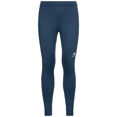 Sportbroek Odlo Men Tights Essential Warm Blue Wing Teal