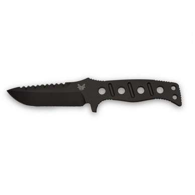 Survival Knife Benchmade 375 Adamas Fixed + Plastic Holster