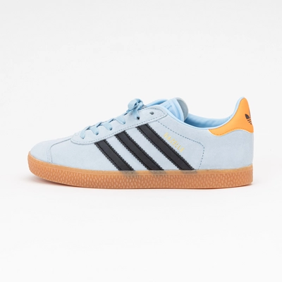 adidas Junior Gazelle Clear Sky / Core Black / Solar Orange