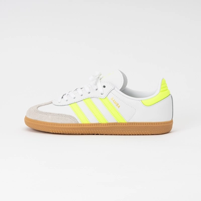 adidas Junior Samba OG Cloud White / Signal Green / Gum