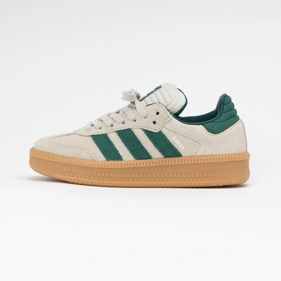 adidas Junior Samba XLG J Putty Grey / Collegiate Green / Gum 3