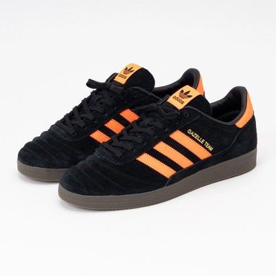 Sneaker Adidas Gazelle Team Herren Core Black Solar Orange Ftwr White Sneaker District DE