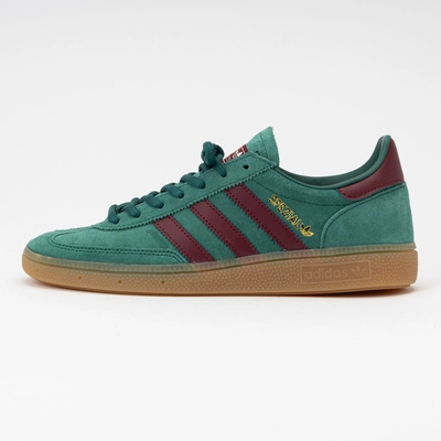 Baskets Adidas Men Handball Spezial Collegiate Green Shadow Red Off White Sneaker District FR