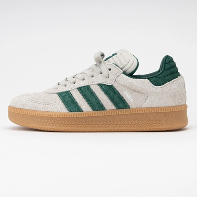 adidas Men Samba XLG Putty Grey / Collegiate Green / Gum 3