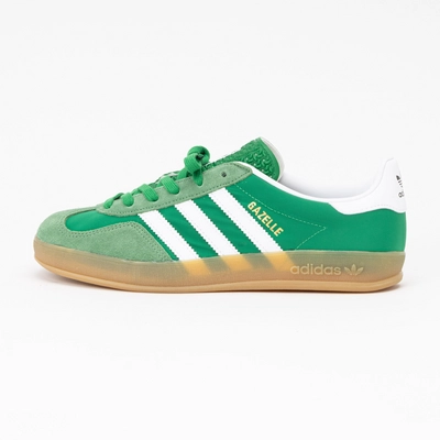 Trainers Adidas Unisex Gazelle Indoor Green Cloud White Hazy Green