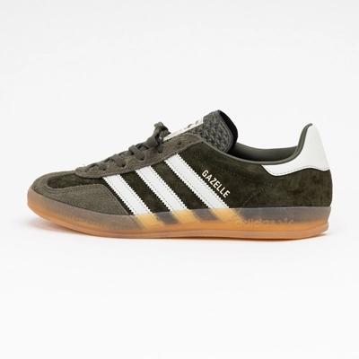 Trainers adidas Unisex Gazelle Indoor Night Cargo/ Alumina/ Gum