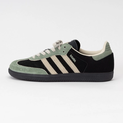 Adidas Unisex Samba OG Core Black / Alumina / Silver Green