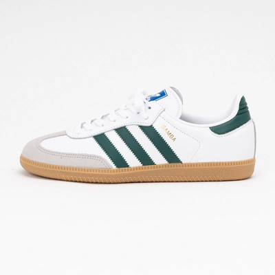 Adidas trainers green and white online