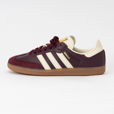 adidas Unisex Samba OG Maroon / Gold / Metallic
