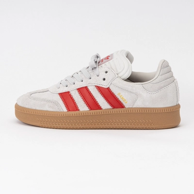adidas Unisex Samba XLG Grey One / Better Scarlet / Gum