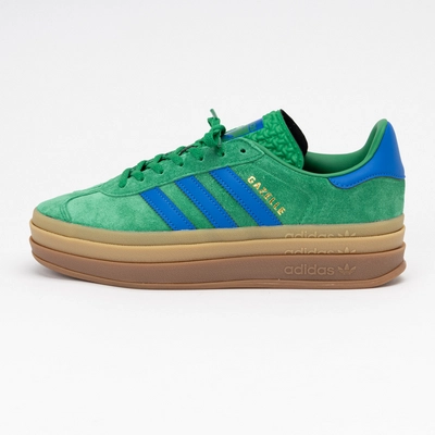 Green suede adidas trainers best sale