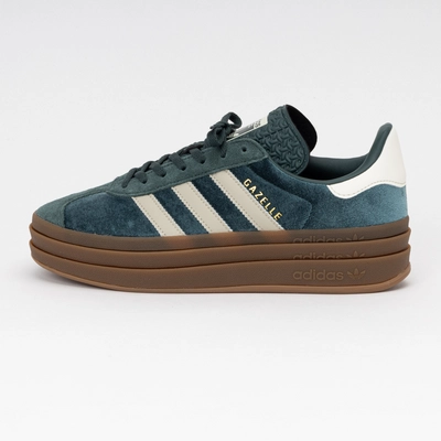 Adidas Women Gazelle Bold Mineral Green Putty Grey Mineral Green 24 Sneaker District COM