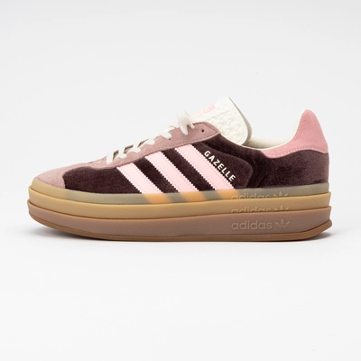 Adidas Women Gazelle Bold Shadow Brown / Warm Clay / Glow Pink