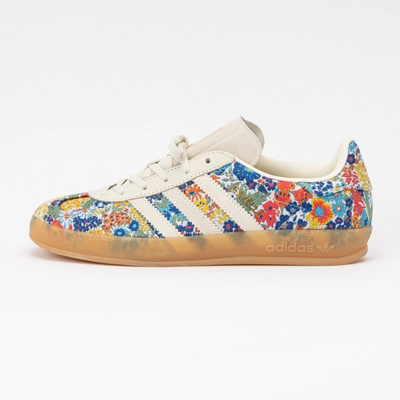 adidas Women Gazelle Indoor Off White / Gum 3 / Collegiate Green