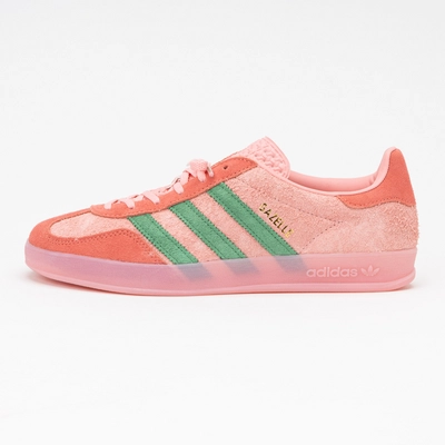 adidas Women Gazelle Indoor Semi Pink Spark / Preloved Green / Preloved Scarlet '24