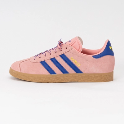 adidas Women Gazelle Semi Pink Spark / Lucid Blue / Pure Sulfur