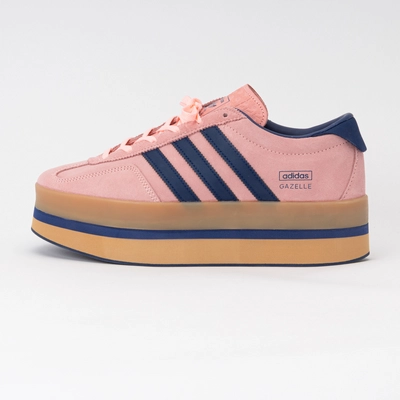 Sneaker Adidas Gazelle Stack Damen Glow Pink / Victory Blue / Gum