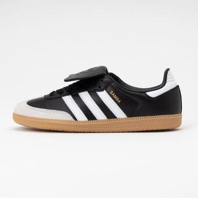 Adidas Women Samba LT Core Black Ftwr White Gold Metallic