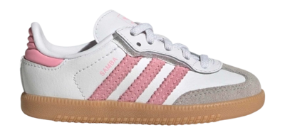 Adidas Infant Samba OG CF EL Cloud White / Light Pink / Gum 3