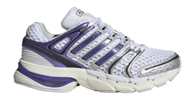 adidas Junior Adistar Control 5 Cloud White / Purple Rush / Dash Grey