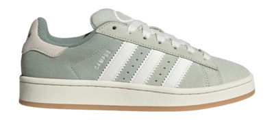 adidas Junior Campus 00s Linen Green / Core White / Silver Green