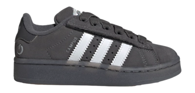 adidas Kids Campus 00S Led Lights Comfort Closure Elastic Lace Grey Five / Cloud White / Grey Two