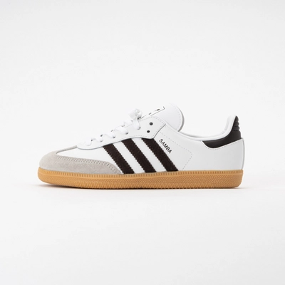 Adidas Infant Samba OG El Cloud White / Core Black / Gum5 25