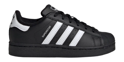 adidas Kids Superstar II Core Black / Cloud White / Core Black 2026