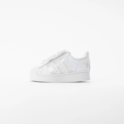 adidas Kids Superstar LED Light Cloud White / Cloud White / Cloud White