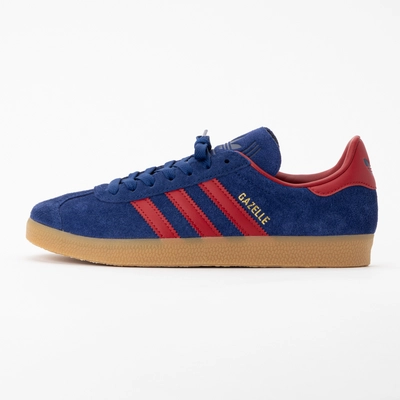 Trainers Adidas Men Gazelle Victory Blue / Team Victory Red / Gum