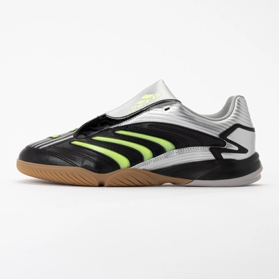 Sneaker Adidas Predator Sala Herren Core Black / Signal Green / Silver Metallic