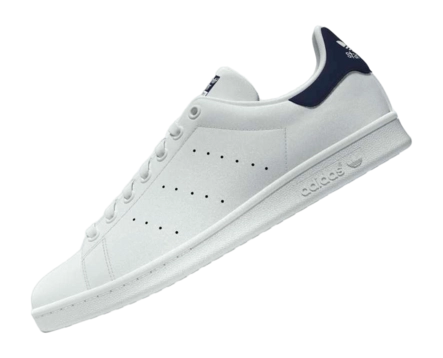 adidas Men Stan Smith Core White / Core White / Dark Blue  display picture 3
