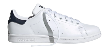 adidas Stan Smith Core White Navy Low Top Leather Lace Up Men Sz 10 New In Box NEW Adidas Originals Stan Smith LEATHER White Blue Premium  main image 4