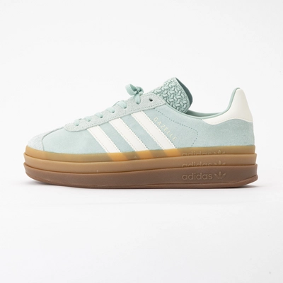adidas Women Gazelle Bold Ash Green / Off White / Gum