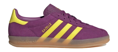 adidas Women Gazelle Indoor Rich Mauve / Bright Yellow / Gum