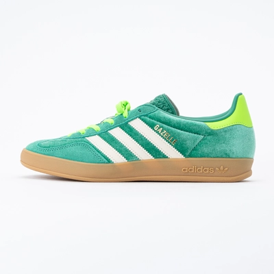 adidas gazelle silver green womens Adii Gazelle (Cream Green) Premium Batch