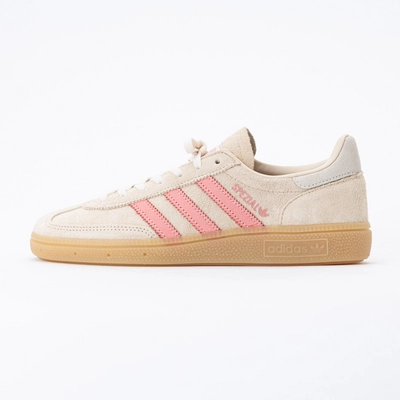 pink and white adidas womens