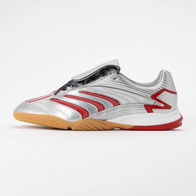 Baskets Adidas Femmes Predator Sala Silver Met / Better Scarlet / Grey ...