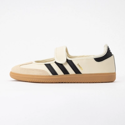 Baskets Adidas Femme Samba Jane Cream White / Gum / Core Black