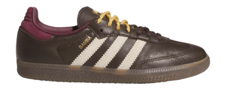 adidas Dames Samba OG Brown / Warm Vanilla / Maroon MAAT 42