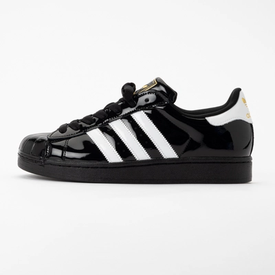 Sneaker Adidas Superstar II Damen Core Black / Cloud White / Gold Metallic