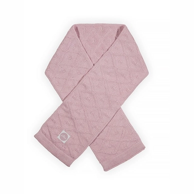 Babysjaal Jollein Diamond Knit Vintage Pink