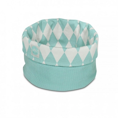 Mandje Mini Jollein Waffle Vintage Green